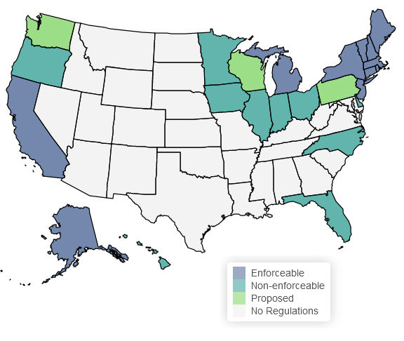 PFAS map