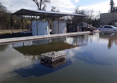 Stormwater Treatment System at a Sawmill: California