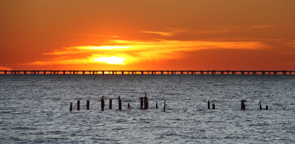 Sunset causeway